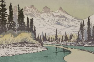 George Weber: THE THREE SISTERS, CANMORE, ALBERTA