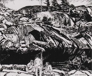 Frederick Horsman Varley: A QUIET INLET, GEORGIAN BAY