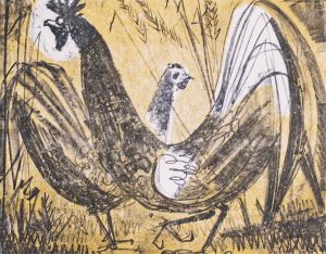 Maxwell Bennett Bates: COCK AND HEN