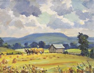 Thomas Keith (Tom) Roberts: HAY HARVEST – HOCKLEY VALLEY