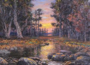 John Colin Forbes: WOODLAND SUNSET