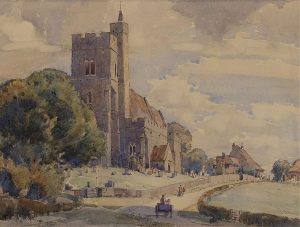 Alfred Crocker Leighton: BETHERSDEN CHURCH, KENT