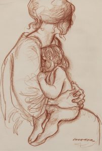 William Arthur Winter: MOTHER AND CHILD