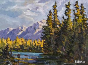 Zelda Faye Nelson: BOW RIVER SUNRISE
