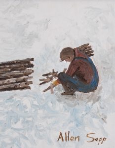 Allen Sapp: BUILDING A FIRE
