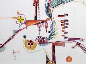 Alex Simeon Janvier: UNTITLED COMPOSITION
