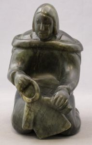 Sanaaq Tarkirk: WOMAN WITH CHILD’S PARKA