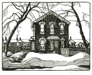 Lawren Stewart Harris: WINTER IN THE CITY