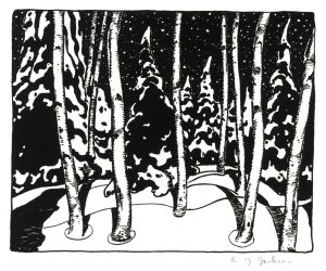 Alexander Young Jackson: WINTER NIGHT