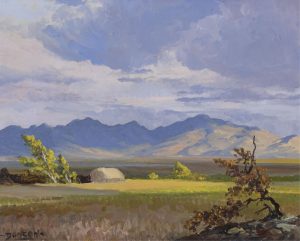 Duncan Mackinnon Crockford: FOOTHILLS, LATE SUMMER