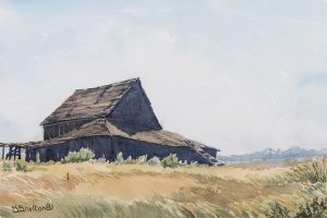 Margaret Dorothy Shelton: BARN AT LANGDON