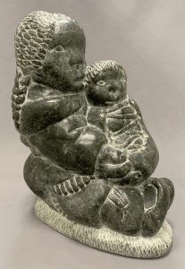 Johnny Inukpuk: MOTHER HOLDING BABY