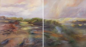 Ernestine Tahedl: RIVER BEND DIPTYCH