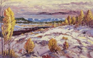 Rod Charlesworth: AUTUMN SNOW, BOW RIVER