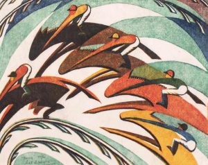 Sybil Andrews: RACING
