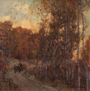 James Henderson: SUNSET, QU’APPELLE VALLEY