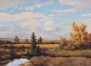 Duncan Mackinnon Crockford: HARVEST TIME, CAROLINE, ALTA