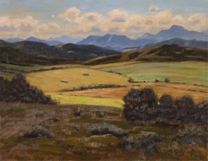 Roland Gissing: FOOTHILLS FIELDS, SOUTHWEST OF TURNER VALLEY