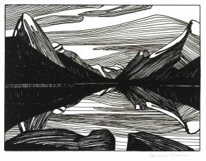 Lawren Stewart Harris: MALIGNE LAKE, JASPER PARK