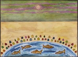 Ferdinando Nichola (Fred) Spina: SMALL ARCTIC TOWN WITH BIG FISH