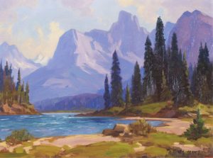 Roland Gissing: ATHABASCA RIVER, ALBERTA