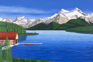 Barbara Engel: QUEEN ELIZABETH RANGE, JASPER , AB