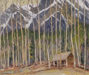 Lawrence Nickle: OLD CABIN, UPPER COLUMBIA VALLEY, B.C.