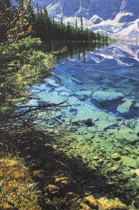 Hubert Nanzer: CONSOLATION LAKE, NEAR LK MORAINE
