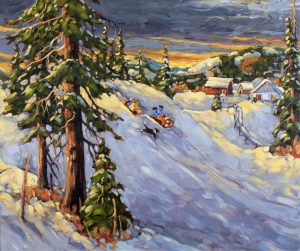 Rod Charlesworth: SLIDING AT DUSK