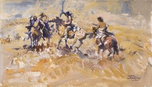 Jack King: NATIVE AMERICAN RIDING PARTY