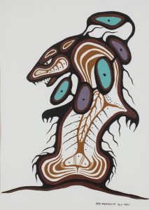 Lloyd Kakepetem: THINKING WOLF