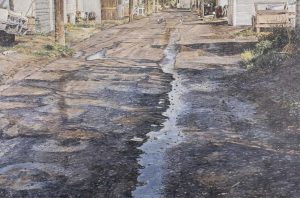 Wilf Perreault: EMPTY GARBAGE STAND