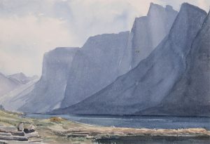 Margaret Dorothy Shelton: ROCKY MOUNTAIN LANDSCAPE