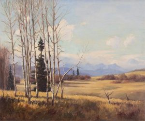 Roland Gissing: OCTOBER AFTERNOON (IN THE FOOTHILLS)