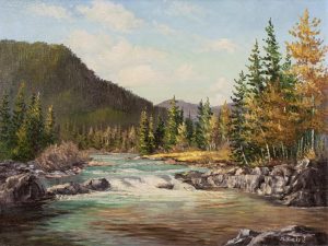 Marion E. Barker: MOUNTAIN RAPIDS