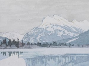 Walter Joseph Phillips: RUNDLE IN WINTER
