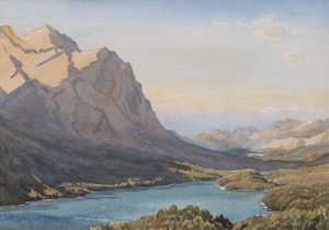 Margaret Dorothy Shelton: PEYTO LAKE AND MISTAYA MOUNTAIN