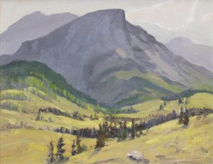 John Davenall Turner: IN CROWSNEST PASS