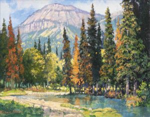 Norman Brown: MOUNTAIN LANDSCAPE, AUTUMN