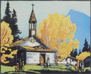 Margaret Dorothy Shelton: FIRST CATHOLIC CHURCH AT BANFF