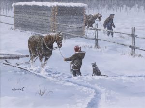 Ken Lonechild: HOLDING FOR GRANDPA