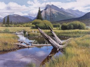 Rick Berg: MOUNT RUNDLE SUMMER