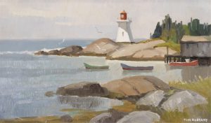 Thomas Keith (Tom) Roberts: LIGHTHOUSE AT PADDY’S HEAD