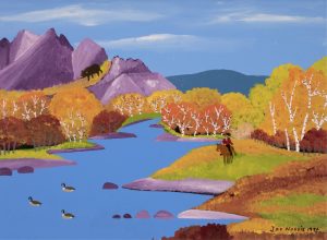 Joe Norris: RIDING NEAR THE PURPLE HILLS