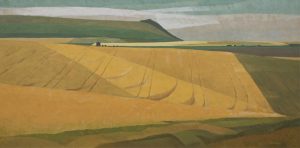 Alan Caswell Collier: ALL IS GREEN AND GOLD (NEAR OKOTOKS, ALBERTA)