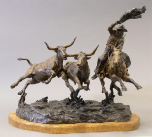 Jay Contway: TURNING ‘EM NORTH (MONTANA CENTENNIAL CATTLE DRIVE)