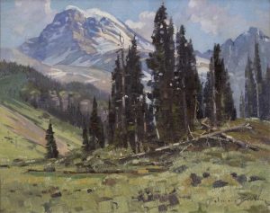 Belmore Browne: ON THE TRAIL TO MT. ASSINIBOINE (THE HEADWATERS OF BREWSTER CREEK)