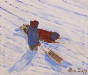 Allen Sapp: BOYS SLEDDING