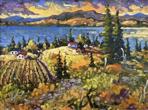 Rod Charlesworth: OKANAGAN VINES, NARAMATA