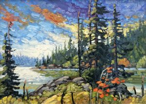Rod Charlesworth: SEPTEMBER SKY, DEE LAKE